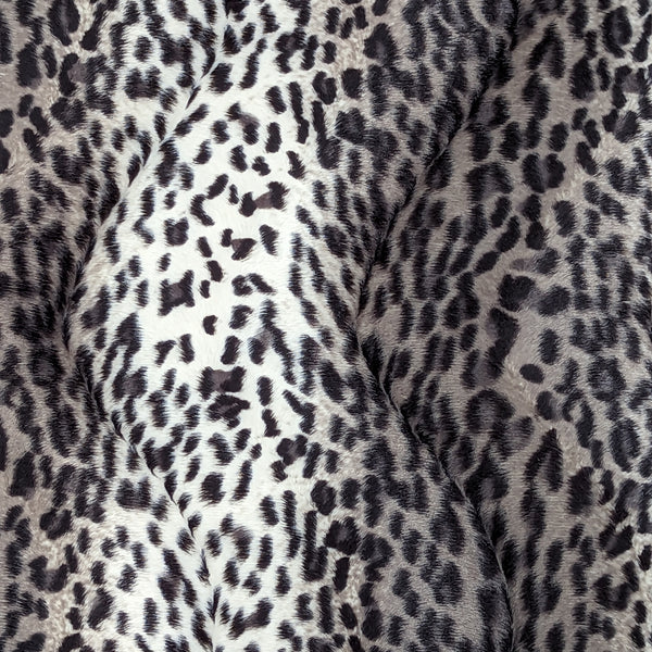 Bed Relaxer - Grey Cheetah Print
